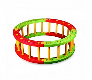 Пластиковый круглый манеж, высота 45 см. (King Kids, RG6030)